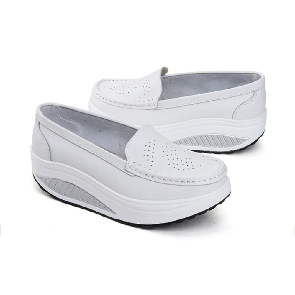 Mocassin Orthopédique Femme Design Style Plateforme