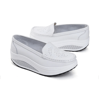 Mocassin Orthopédique Femme Design Style Plateforme