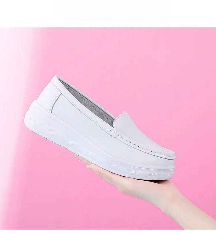 Mocassin Orthopédique Femme Discret et Souple