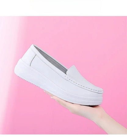 Mocassin Orthopédique Femme Discret et Souple