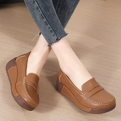 Mocassin Orthopédique Femme Haut Et Respirant