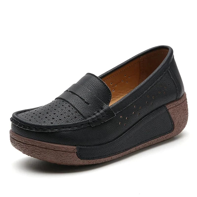 Mocassin Orthopédique Femme Haut Et Respirant
