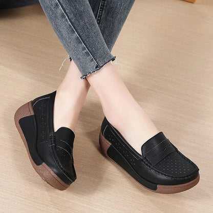 Mocassin Orthopédique Femme Haut Et Respirant