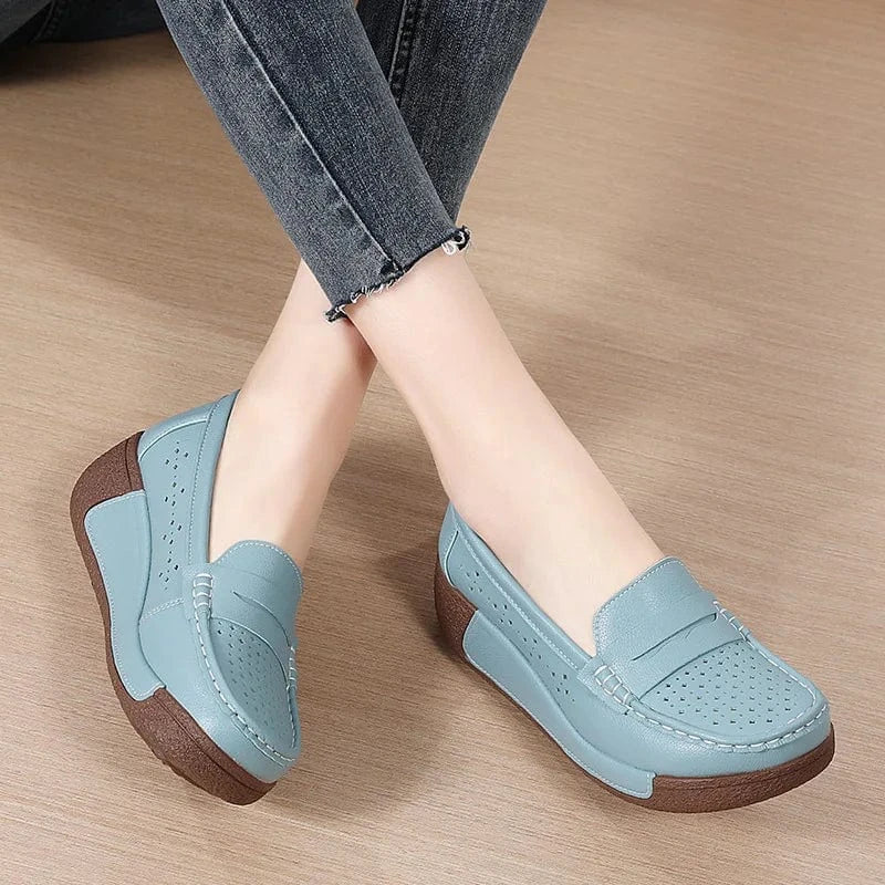 Mocassin Orthopédique Femme Haut Et Respirant