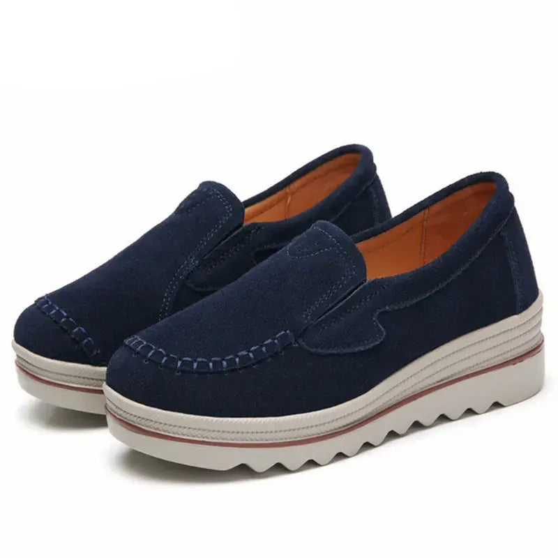 Mocassin Orthopédique Femme Respirant et Moderne