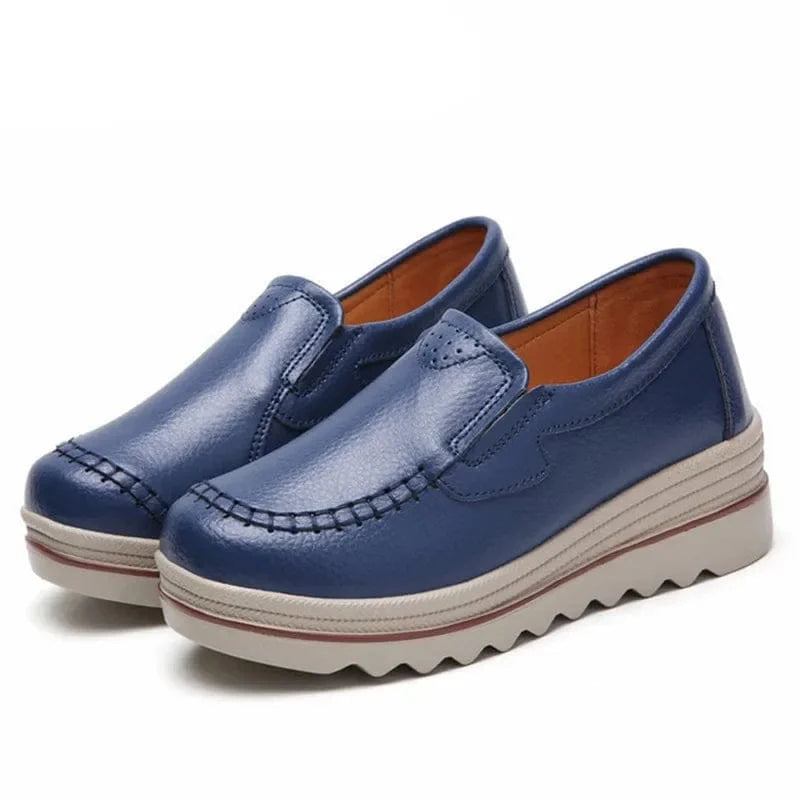 Mocassin Orthopédique Femme Respirant et Moderne