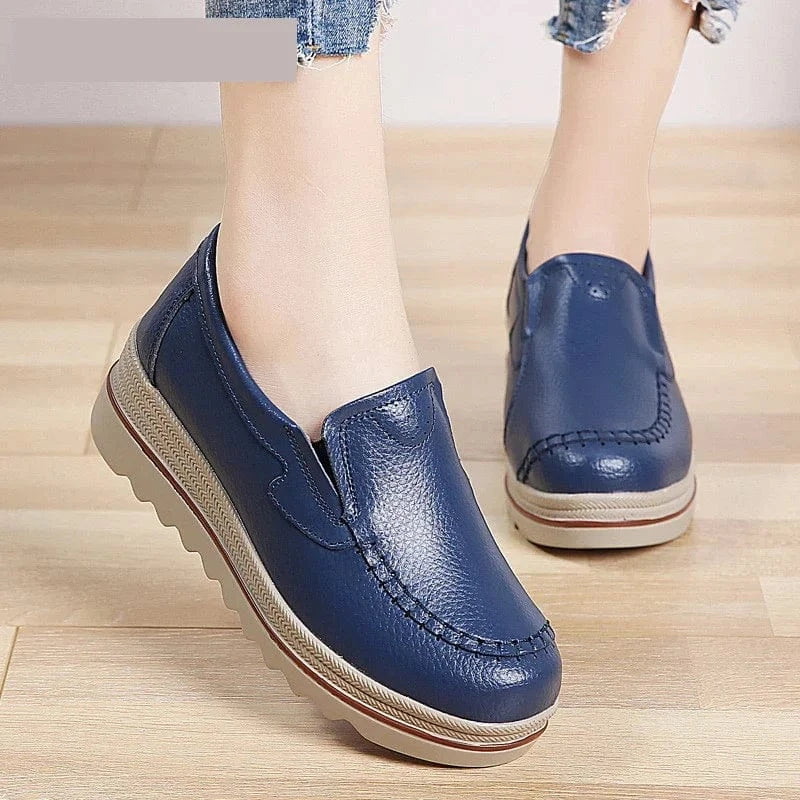 Mocassin Orthopédique Femme Respirant et Moderne