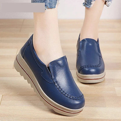 Mocassin Orthopédique Femme Respirant et Moderne