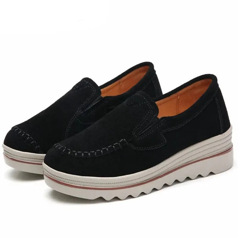 Mocassin Orthopédique Femme Respirant et Moderne