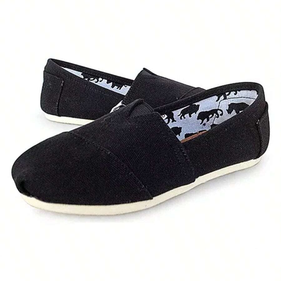 Mocassins En Toile Femme