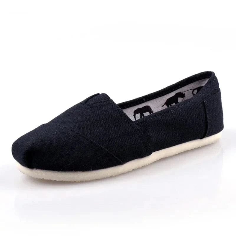Mocassins En Toile Femme