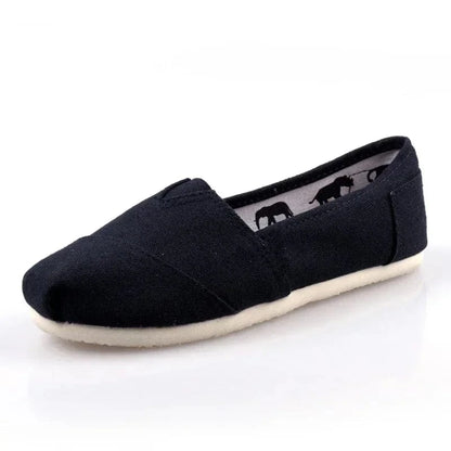 Mocassins En Toile Femme
