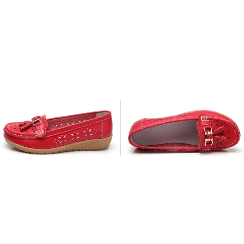 Mocassins Orthopédiques Ajourés Femme