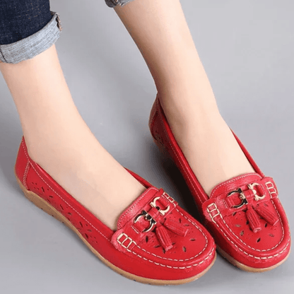 Mocassins Orthopédiques Ajourés Femme