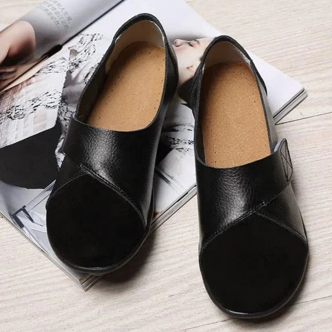 Mocassins Orthopédiques Cuir Synthétique Semelle Souple
