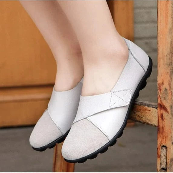 Mocassins Orthopédiques Cuir Synthétique Semelle Souple