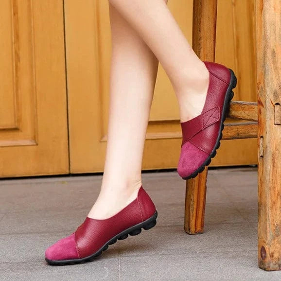 Mocassins Orthopédiques Cuir Synthétique Semelle Souple
