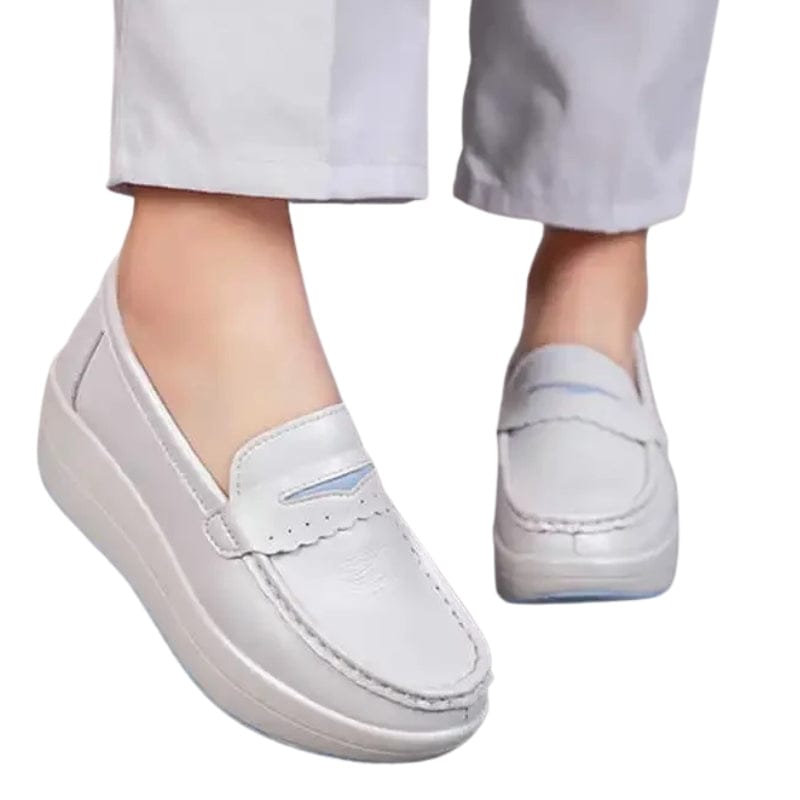 Mocassins Plateforme Cuir Synthétique