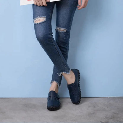 Mocassins Scratch Style Rétro