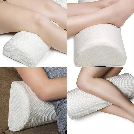 Oreiller Orthopédique De Couchage En Mousse À Mémoire De Forme Demi-Lune