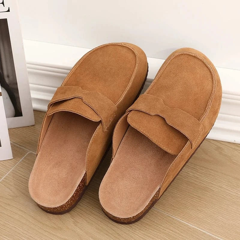 Sabot Orthopédique Homme Confortable et Marron