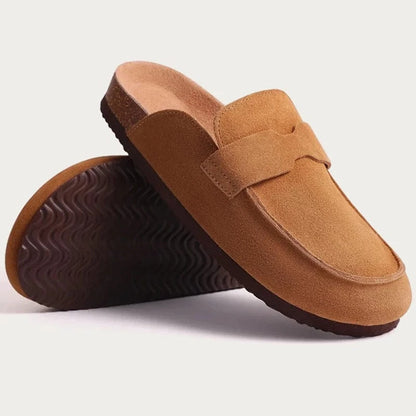 Sabot Orthopédique Homme Confortable et Marron