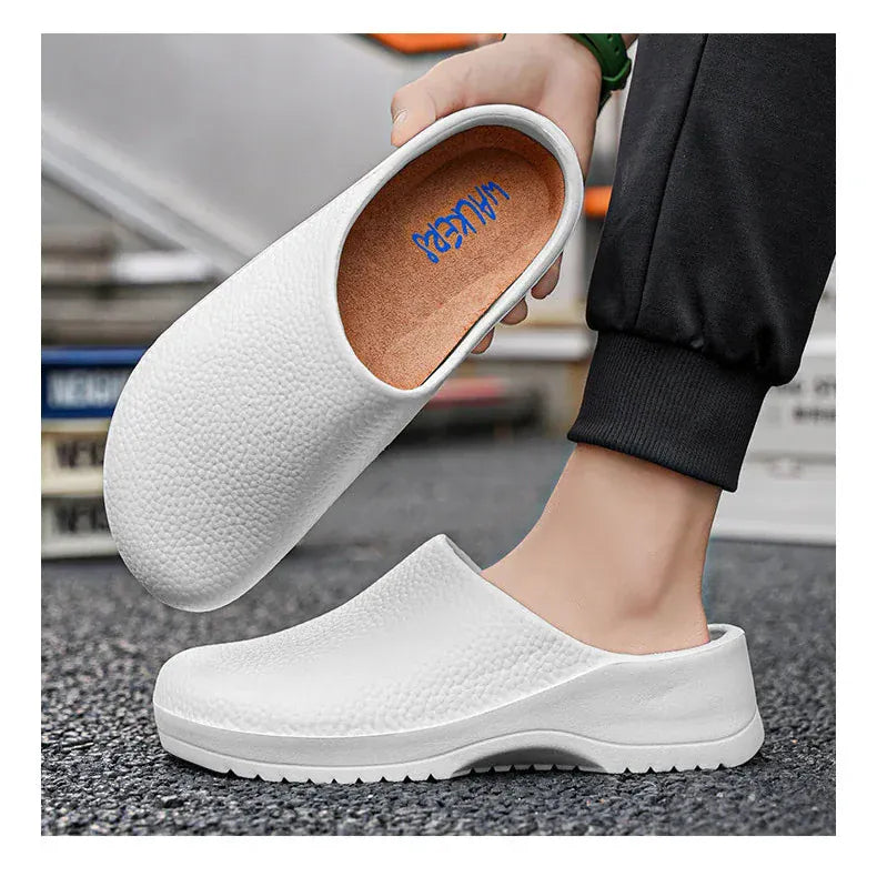 Sabots Orthopédiques Blancs Antidérapants