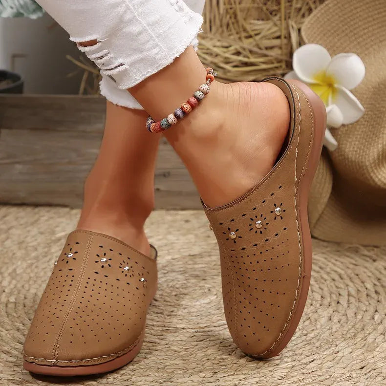 Sabots Orthopédiques Élégants et Rétros pour Femme