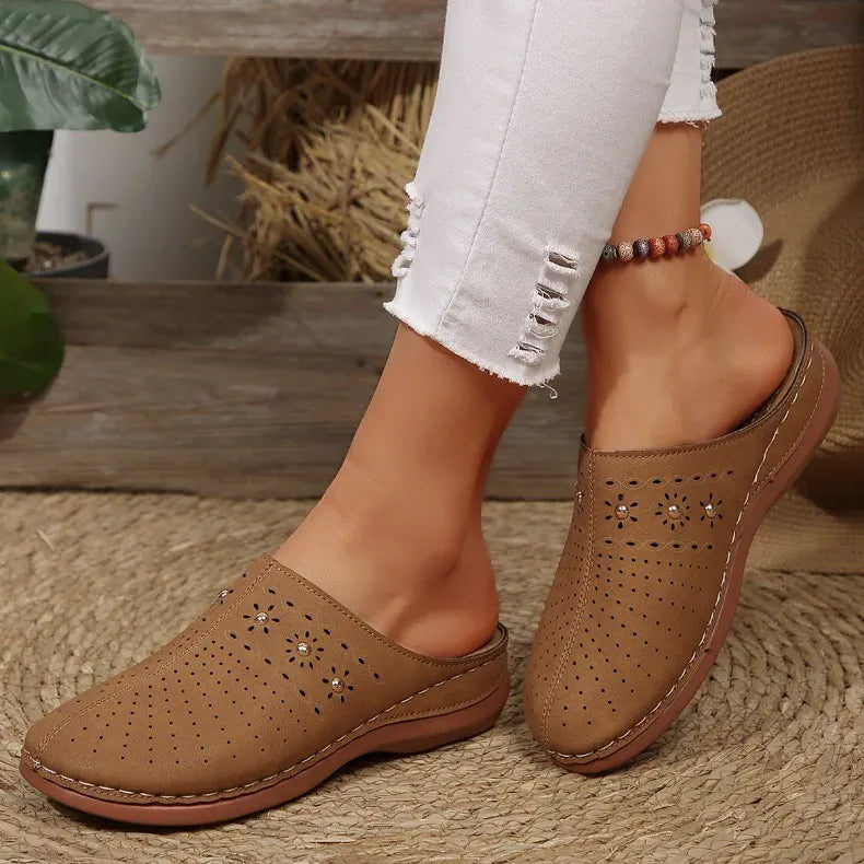 Sabots Orthopédiques Élégants et Rétros pour Femme