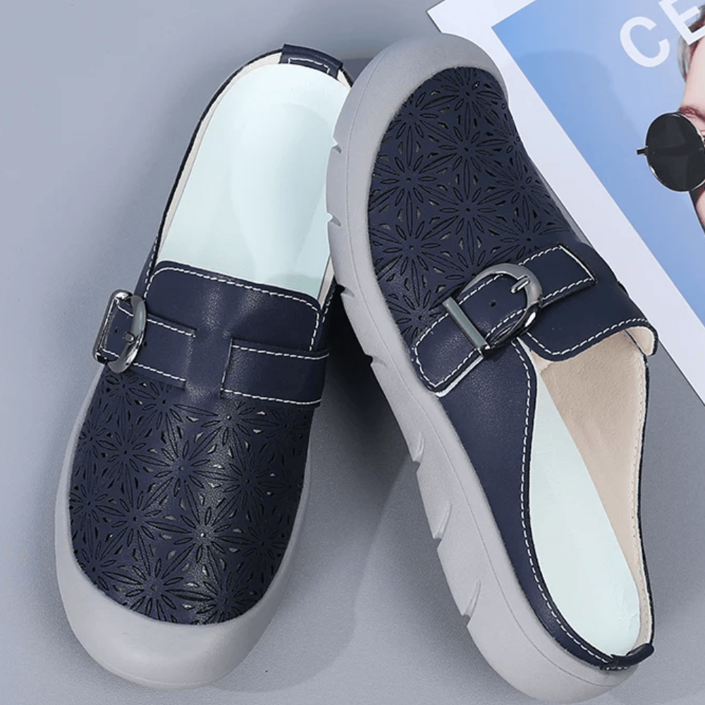 Sabots Orthopédiques Fleuris Femme