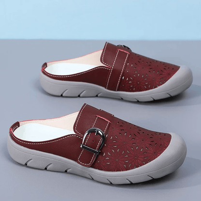 Sabots Orthopédiques Fleuris Femme