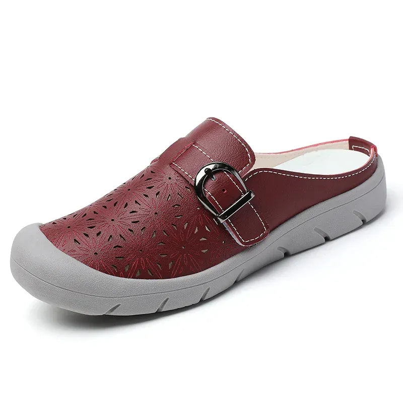 Sabots Orthopédiques Fleuris Femme