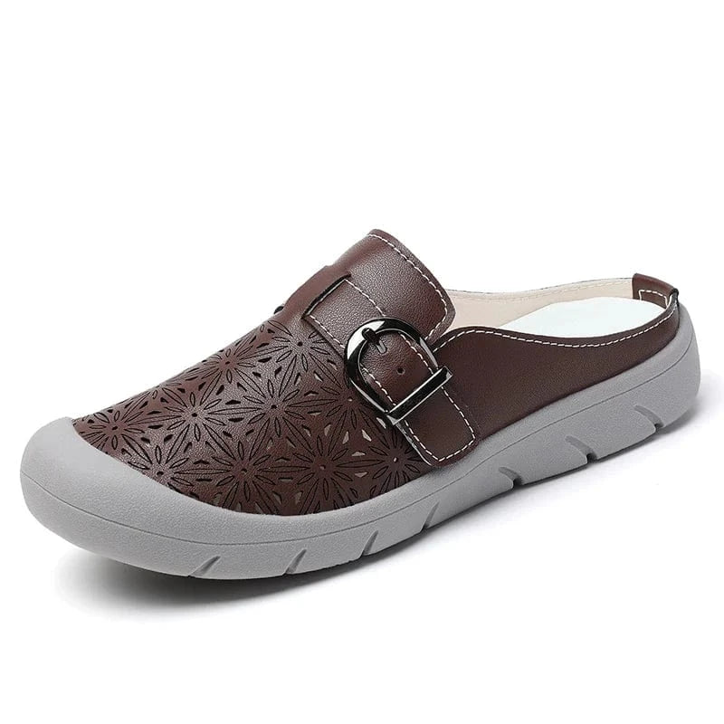 Sabots Orthopédiques Fleuris Femme