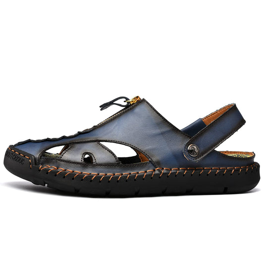 Sandale Orthopédique En Cuir Pour Homme