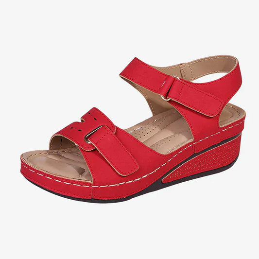 Sandale Orthopédique Femme avec une Sangle Arrière