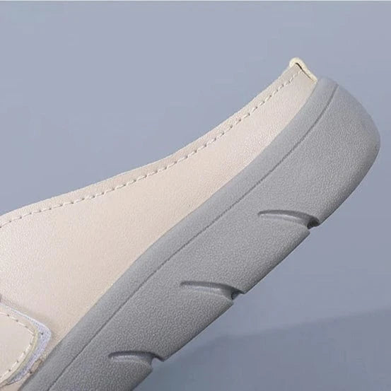 Sandale Orthopédique Femme Rétro en Similicuir