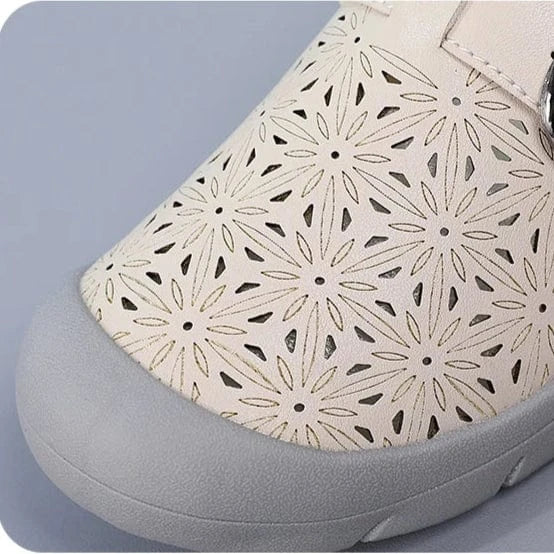 Sandale Orthopédique Femme Rétro en Similicuir