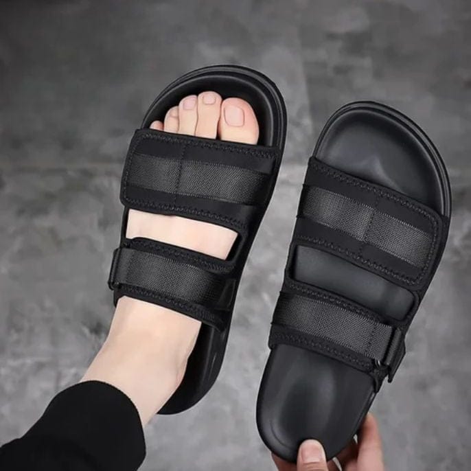 Sandales Orthopédiques d’Été à Semelle Plate pour Homme