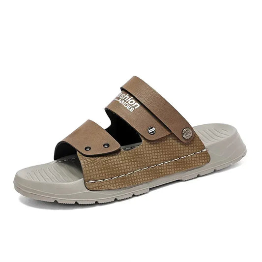 Sandales Orthopédiques D’Été Antidérapantes En Microfibres Pour Hommes
