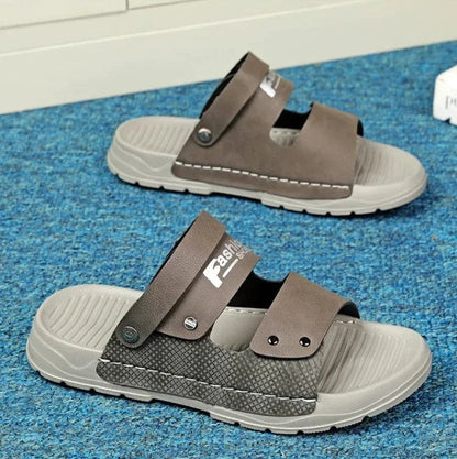 Sandales Orthopédiques D’Été Antidérapantes En Microfibres Pour Hommes