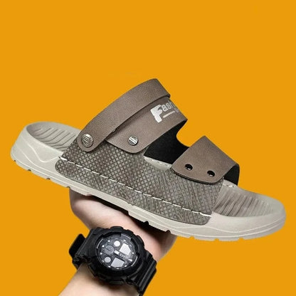Sandales Orthopédiques D’Été Antidérapantes En Microfibres Pour Hommes