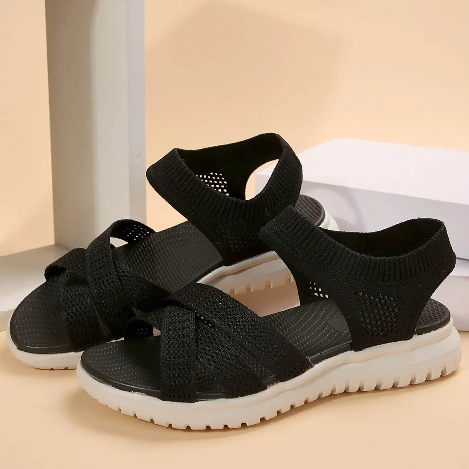 Sandales Orthopédiques Ouvertes en Mailles