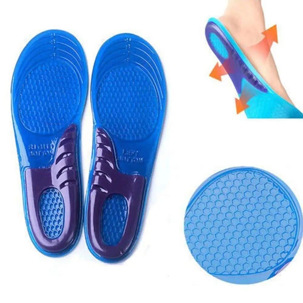 Semelle Orthopédique Pied Plat en Gel Antidérapant