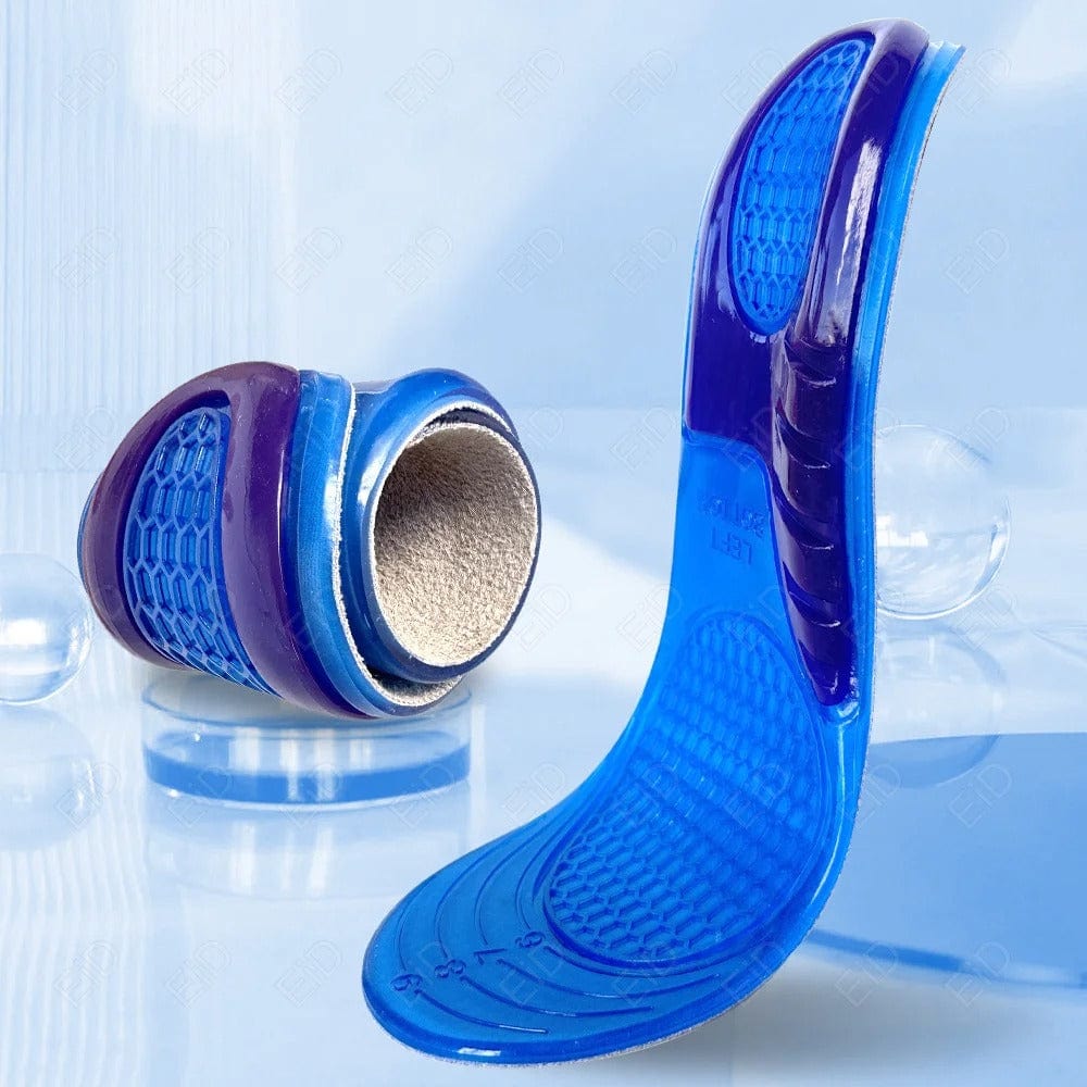 Semelle Orthopédique Pied Plat en Gel Antidérapant