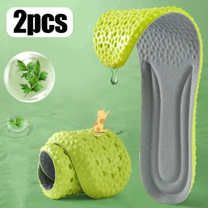 Semelles de Sport Déodorantes en Fibre Naturelle