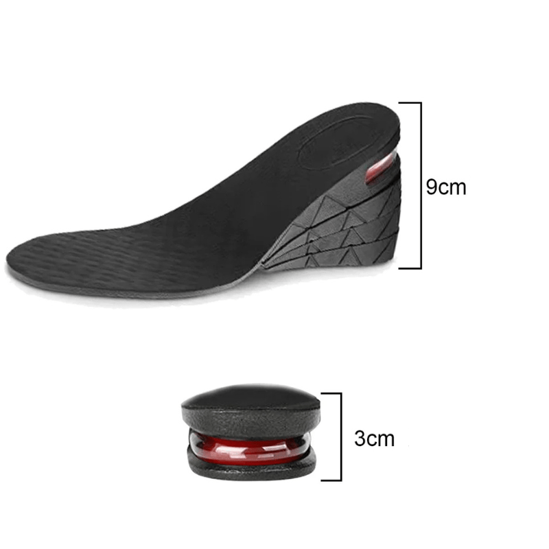 Semelles Orthopédiques Avec Talons Compensés Amovibles