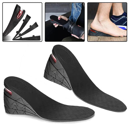 Semelles Orthopédiques Avec Talons Compensés Amovibles