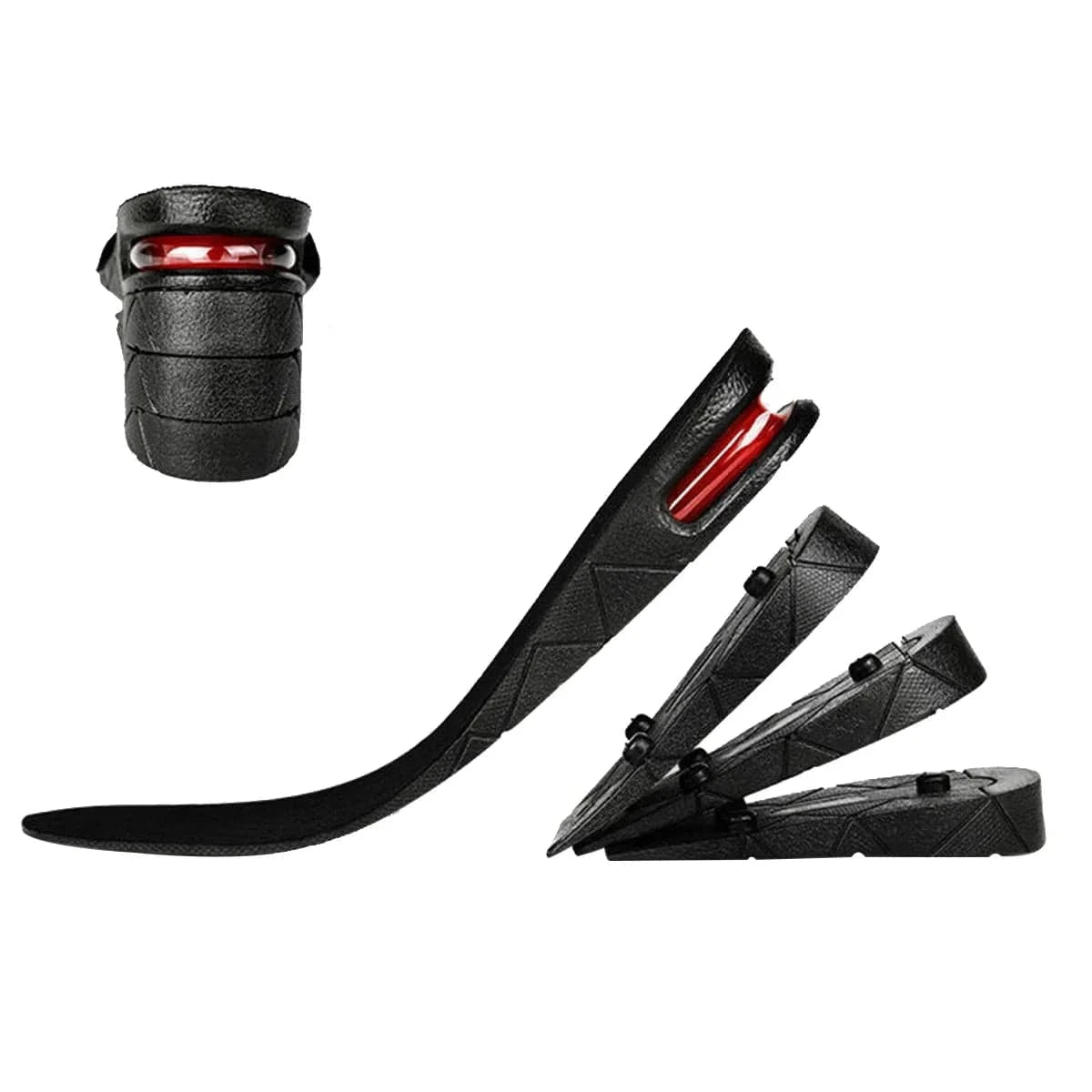 Semelles Orthopédiques Avec Talons Compensés Amovibles