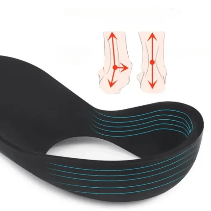 Semelles Orthopédiques Pieds Plats à Mémoire de Forme