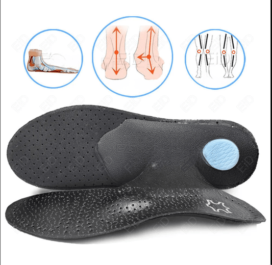 Semelles Orthopédiques Pieds Plats avec Absorption des Chocs